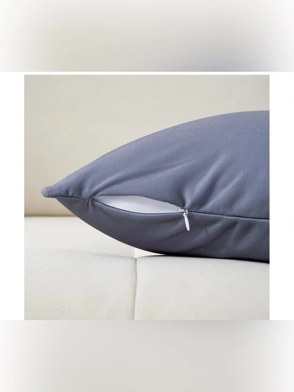 MICROBEAD THROW PILLOW Head Neck & Lumbar Support Removable & Washable Cover